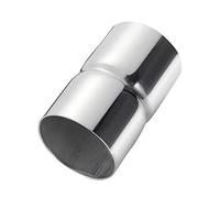LXNTI 38mm-51mm 45mm-51mm 40mm-51mm Motorcycle Exhaust Adapter Mild Steel Convertor Adapter Reducer Connector Pipe Tube (Color : ID 40 to OD 51)