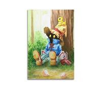 LXODGHE Final Fantasy 9 Video Game Poster3 Poster Decorative Painting Canvas Wall Posters And Art Picture Print Modern Family Bedroom Decor Posters 08x12inch(20x30cm)