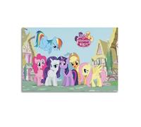 LXODGHE My Little Pony Friendship Is Magic Anime TV Show Poster5 Poster Decorative Painting Canvas Wall Posters And Art Picture Print Modern Family Bedroom Decor Posters 20x30inch(50x75cm)
