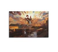 LXODGHE Video Game Disco Elysium Poster Poster Decorative Painting Canvas Wall Posters And Art Picture Print Modern Family Bedroom Decor Posters 24x36inch(60x90cm)
