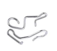 LXOINAGO 1 Pair Silver Left & Right Handbrake Cable Guide Bracket SPU500050 SPU500040 Fit for Land Rover Discovery 3 4 Range Rover Sport
