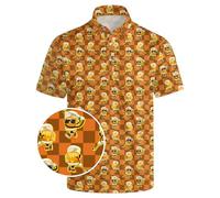 Lxopogk Golf Shirts for Men Funny Polo Short Sleeve Performance Moisture Wicking Quick Dry Mens Hawaiian Polo Shirt, Beer Golfer, XL
