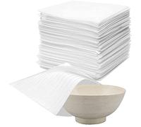 Lxoraziy 100 Pcs 300 * 300mm Foam Packing Bag, Cushioning Wrap Pouches, Reusable Foam Wrapping, Shockproof Bubble Bag, for Moving House, Shipping, Packaging, Storage