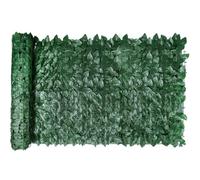 Lxoraziy 3m x 0.4m Artificial Hedge Roll, Artificial Ivy Fence Screening, Privacy Fence Screen Artificial Hedge Screening for Garden, Balcony, Outdoor Decor