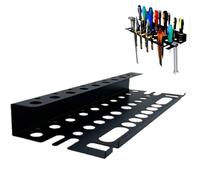 Lxoraziy Wall Tool Organizer Tool Rack, Screwdriver Organizer, Screwdrivers And Pliers Tool Holder, Strong Storage Tidy for Workshop Garage or Shed
