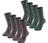 LXOrdora 4 Pairs Women's Glitter Crew Socks Shiny Novelty Ankle Sock Wine Red Green