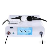 LXPINGMM 448kHz CET RET TECAR Physiotherapy Diathermy Pain Management Machine with 8 Working Stations Workstations, 3 Handles and 1 Negative Plate, for Skin Firming, Loss