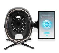 LXPINGMM Skin Analysis Machine Facial for Salon,13.3/21.5" HD Display, AI-Powered Facial Scanner,8-Spectral Imaging,Multi-Language,for Salons & Spas Black-13.3in