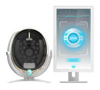 LXPINGMM Skin Analysis Machine Facial for Salon,13.3/21.5" HD Display, AI-Powered Facial Scanner,8-Spectral Imaging,Multi-Language,for Salons & Spas White-21.5in