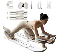 LXPINGMM Spine Twist & Stretch Trainer,Crawling training machine,for Waist Toning, Leg Stretching & Core Activation,3-Level Height Adjustable,220LB Capacity