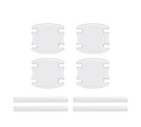 LXPPJVOEC Car Door Handle Protectors, for Audi Q3 Q5 A4 A3 A6 Q7 A1 A5 A7 A8 TT R8 1995-2024 Clear Paint Protection Film Anti Scratch Door Protector Stickers Recessed Grips