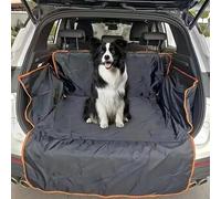 LXPPJVOEC For VW Caddy Maxi 2004-2025 Dog Boot Liner, Waterproof Car Boot Protector for Dogs with Bumper Flap & Side Protection Duty Non-Slip Pet Boot Cover