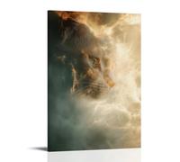 LXPPLSYY Abstract Cat from Clouds Wall Art Mural Modern Decoration Hanging Art Poster 20x30inch(50x75cm)