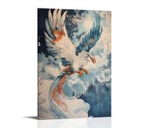 LXPPLSYY Animal Mural- Thunder Griffin in Storm Clouds Wall Art Mural Modern Decoration Hanging Art Poster 20x30inch(50x75cm)