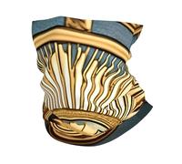 LXqlSS Ancient Egyptian Totem print Neck Gaiter Face Mask,Sun Cooling Scarf,Balaclava Bandana Cover for Men Women