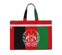 LXqlSS Flag of Afghanistan print Large Canvas Tote Bag for Women, Utility Work Tote with Compartment, Teacher, Everyday