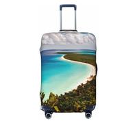 LXqlSS island of cuba Luggage Covers For Suitcase Approved,Suitcase Cover Protector Fit 18-32 InchLuggage, Medium, Island Of Cuba, M