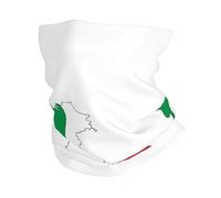 LXqlSS Italian Flag Map print Neck Gaiter Face Mask,Sun Cooling Scarf,Balaclava Bandana Cover for Men Women