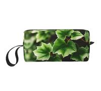 LXqlSS Ivy Blossoms Tree Cosmetic Bags for Women Portable Makeup Bag Travel Storage Bag Daily Receive BagLarge Capacity Toiletry Bag, White, One Size
