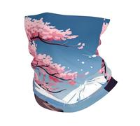 LXqlSS Japan Mount Fuji Landscape print Neck Gaiter Face Mask,Sun Cooling Scarf,Balaclava Bandana Cover for Men Women