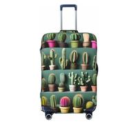 LXqlSS many Cactus Art Luggage Covers For Suitcase Approved,Suitcase Cover Protector Fit 18-32 InchLuggage, Small, Many Cactus Art, S
