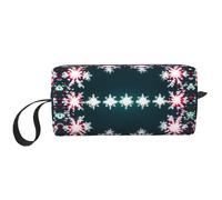 LXqlSS Merry Christmas Cosmetic Bags for Women Portable Makeup Bag Travel Storage Bag Daily Receive BagLarge Capacity Toiletry Bag, White, RXZER23, White, One Size
