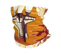 LXqlSS Rocket in Space print Neck Gaiter Face Mask,Sun Cooling Scarf,Balaclava Bandana Cover for Men Women