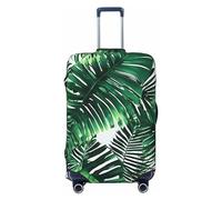 LXqlSS Tropical Palm Banana Leaves Luggage Covers For Suitcase Approved,Suitcase Cover Protector Fit 18-32 InchLuggage, Medium, Tropical Palm Banana Leaves, M