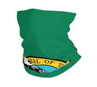 LXqlSS Washington Flag print Neck Gaiter Face Mask,Sun Cooling Scarf,Balaclava Bandana Cover for Men Women