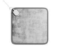 LXRHLIKG Graphene Chair Heating Pad, Waterproof PU Office Chair Cushion with Double Helix Heating Wire & Two-Level Temperature Adjustment, Heated Cushion