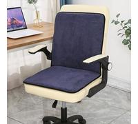 LXRHLIKG Heated Seat for Office Chair, Portable Heated Seat Cushion with Digital Display Controller, Removable and Washable Seat Warmer for Office Chair(Blue)