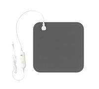 LXRHLIKG Portable Heated Seat Cushion, Flannel Office Chair Heating Pad with 4 Temperature Settings, Graphene Seat Cushions for Office Chairs