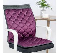 LXRHLIKG Portable Heated Seat Cushion, Seat Cushions for Office Chairs with 4 Temperature Settings & 4 Timers, Heated Seat Cushion for Work/Office/Home(Purple)