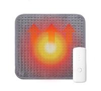 LXRHLIKG Seat Cushions for Office Chairs, 20W Chair Heating Pad with 3 Temperature Settings, Portable Heated Seat Cushion for Sofa, Study, Office, Lunch Break