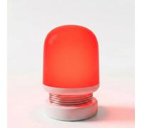 LXSINO Amber & Red Night Light for Sleep Aid - Amber (1600K)/Red (625nm) - No Blue Light, Stepless Dimming, 24+ Hours Long Lasting, USB-C Rechargeable Night Light