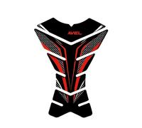 LXSKJ Motorcycle Body Sticker For Ducati Diavel Motorcycle Tank Pad Protector Sticker Fish Bone Sticker Tank Pad(Black- Silver)