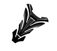 LXSKJ Motorcycle Body Sticker Motorcycle Tank Pad Protector Decal Stickers For H-ONDA CBR 400RR CBR400RR(Grey)