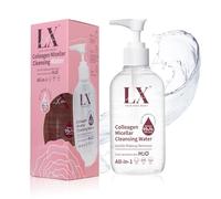 LXSKN H2O Micellar Water - Makeup Remover Liquid For Eye, Lip & Face Makeup, Hydrating Facial Cleanser Non-Greasy Suitable for All Skin Types