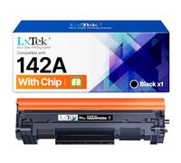 LxTek 142A Toner with Chip Compatible for HP Laserjet M140W Toner for HP 142A W1420A 142X W1420X for Laserjet Pro M110w M110 MFP M140w M140 M139w M139 (Black, 1-Pack)