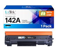 LxTek 142A Toner with Chip W1420A W1420X Compatible Black for HP 142A Toner 142X for HP LaserJet MFP M140w Toner for HP LaserJet M110w MFP M140w Laser Printer WLAN (Black)