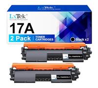 LxTek 17A Compatible Toner Cartridge Replacement for HP CF217A 17A Compatible with HP LaserJet Pro M102a M102W LaserJet Pro MFP M130a M130fn M130fw M130nw (Black,2-Pack)