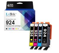 924XL Ink Cartridges Replacement for HP 924 Ink Compatible for HP OfficeJet Pro 8120e 8122e 8124e 8125e 8132e 8134e 8135e 8130e 8138e 8139e All-in-One Printer (Black Cyan Magenta Yellow, 4-Pack)