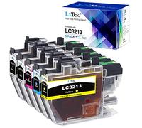 LxTek Compatible Ink Cartridge Replacement for Brother LC3213 LC-3213 LC3211 LC-3211 for Brother DCP-J572DW MFC-J497DW DCP-J774DW DCP-J772DW MFC-J895DW (2 Black 1 Cyan 1 Magenta 1 Yellow,5-Pack)