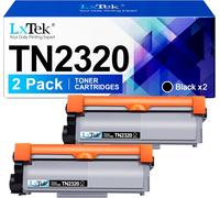 LxTek Compatible Toner Cartridge Replacement for Brother TN2320 TN2310 TN-2320 for Brother MFC-L2700DN HL-L2300D HL-L2360DN HL-L2340DW DCP-L2500D DCP-L2520DW DCP-L2540DN MFC-L2720DW (Black,2-Pack)