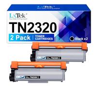 LxTek Compatible Toner Cartridge Replacement for Brother TN2320 TN2310 TN-2320 for Brother MFC-L2700DN HL-L2300D HL-L2360DN HL-L2340DW DCP-L2500D DCP-L2520DW DCP-L2540DN MFC-L2720DW (Black,2-Pack)