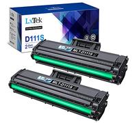 LxTek Purify D111L D111S Compatible Toner Cartridges Replacement for Samsung D111S MLT-D111S for Xpress SL M2026 M2026W M2020 M2020W M2022 M2022W M2021 M2021W M2078W M2070 M2070W M2070FW (2Black)