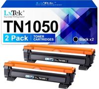 LxTek TN1050 Toner Compatible with Brother TN-1050 TN1050 Toner Cartridges
