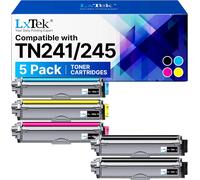 LxTek TN241 TN245 Toner Cartridge Compatible with Brother TN241 TN245 for Broth