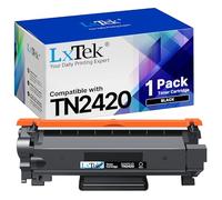 LxTek TN2420 Toner Compatible with Brother TN-2420 TN2410 Toner Cartridges | Compatible with Brother MFC-L2710DW MFC-L2710DN HL L2350DW HL-L2310D DCP-L2530DW DCP-L2510D MFC-L2730DW Printers (1 Black)