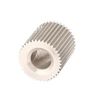 ZIZWAY Lxuan-Timing Belt Pulley 3d Printer Parts MK7 MK8 Extruder Driver Feed Gear Wheel 38/40 Tooth Pulley Bore 5mm Stainless Steel 11mm*12mm, High precision (Color : ID5OD11 38 teeth, Size : 1 pcs)